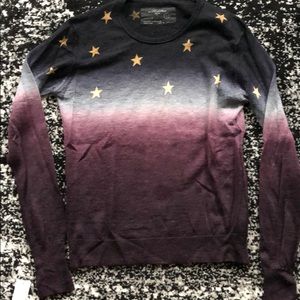 All Saints wool star sweater dress